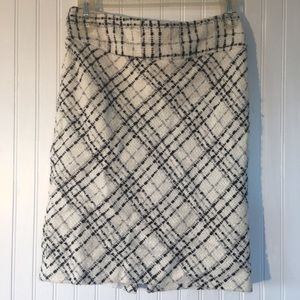 White House Black Market Tweed Skirt Size 00 XS